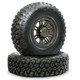 Polaris General Pre-Mounted Cougar Tire with Gun Metal Gray Glide SBL-8S Wheel by Falcon Ridge - TWA-C-SBL-8S-GMG-EPG